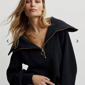 the versatile half-zip Vine sweatshirt